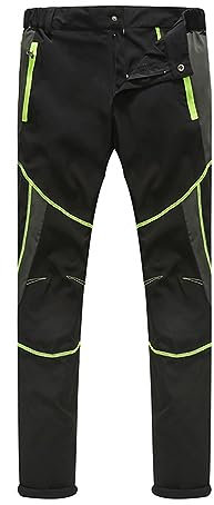 Trekkinghose Herren Wasserdicht Warm Gefüttert Regenhose Winter Leichte Lang Snowboardhose Softshellhose Winddicht Große Größen Fahrrad Skihose Outdoor Arbeitshosen Wanderhose Motorradhose