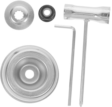 MERRYHAPY 5stücke Teiliges Trimmer Zubehörset Für Rasenmäher Und Freischneider Adapterkit Mit Schutzabdeckung Für Einfache Wartung Und Austausch Von Spulen Vibrationsreduzierend Und