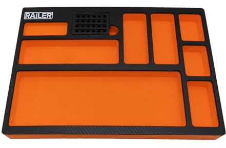 Railer EVA Foam Tool Tray – Premium Tool Box Accessories & Storage Organizer with a Built-In Bit & Socket Organizer for Your Tool Drawer