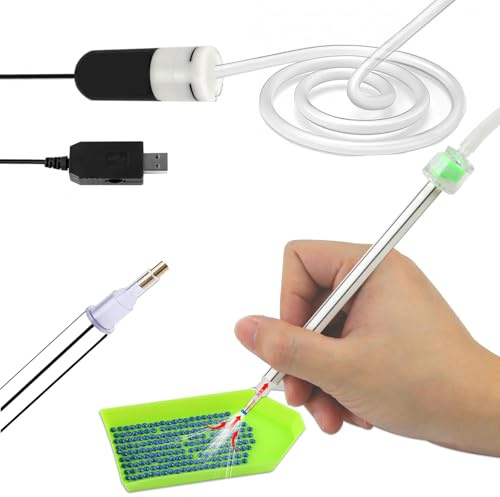 Luylmo E-Painter - Penna per diamond painting elettrica, per pittura a diamante, accessorio per pittura con diamante, durevole e stabile