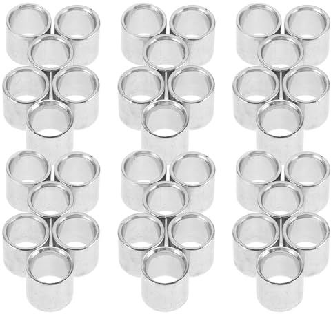 Alipis 50pcs Sturdy Wheel Bearings for Roller Skates and Skateboards Quiet Inline Skating Accessories Bearings for Skates Scooters and Skateboard Wheels