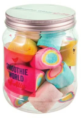 mundo de aliado | Malvavisco Rotolo | Malvavisco en Barattolo - 160 Gr | Aperitivo Dolci Americani