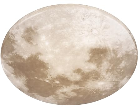 RL LIVE YOUR LIGHT - LED Lámpara de techo MOONIKA R62764000, pantalla Acrílico Moon Motif, incl. LED de 15 vatios