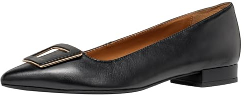 Geox Donne D Charyssa C Ballet Flat, Nero, 40 EU