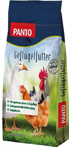 PANTO Hühnerfutter Legefreude 25 kg – 2-in-1 Alleinfutter für Legehennen, Legehennenfutter mit wichtigen Vitaminen & Spurenelementen