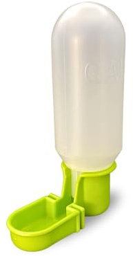 Gaun Waterer for Pigeons, Birds, Chickens, Small Poultry, Hamster, Easy-to-use External Drinker with spout Inside The cage mesh, Water Dispenser for Your pet, Water Bottle, cage Supply