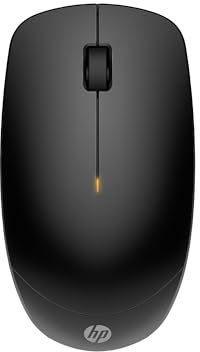 HP 230 Ratón inalámbrico Slim, Conexión con dongle USB-A de 2,4 GHz, Multidispositivo, hasta 1600 PPP, Autonomía hasta 18 Meses, Sensor óptico, 3 Botones, Windows 10, 11 y macOS, Negro