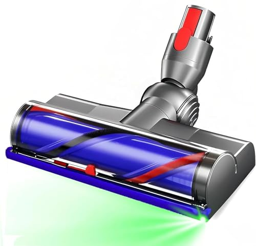 Motorhead - Repuesto para Dyson V7 V8 V10 V11 V15 Cabezal de accionamiento directo para alfombras de suelo de madera dura, accesorio para aspiradoras Dyson inalámbricas con cabezal de cepillo de