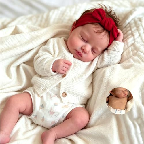 Anano Bebe Reborn Silicona Cuerpo Completo Niña 50CM Muñecas Reborn De Silicona Completo Se Puede Bañar Bebe Reborn Realista Muñecos Reborn Reales Cuerpo Silicon a