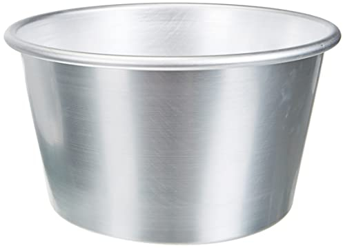 Pentole Agnelli Pastry & Pizza Line Stampo Conico per Panettone, Alluminio, Argento, 24 cm