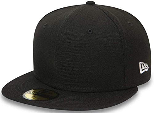 New Era Essential 5950 Casquette Unisexe pour Enfant, Noir, 6 7/8