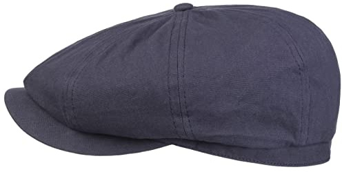 Lipodo Washed Cotton Ballonmütze Schirmmütze Uni einfarbig Herren Frühling Sommer dunkelblau L (57-58 cm)