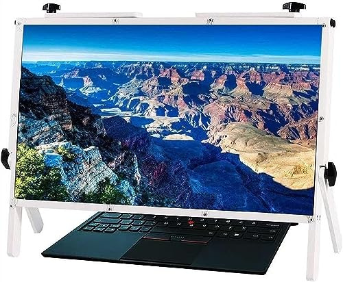 MOOWI Lupe mit Halterung Lupen, Computer-Bildschirmlupe, Gaming-Video-Monitor-Lupe, Verstärker-Halterung for Telefon, Laptop, ultraklar