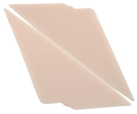 Cabilock 2pezzi Kit Raschietti in Plastica per Auto con Punta Triangolare per Rifinire e Rimuovere Pellicole per Finestrini e Applicazione Vinile Utensili per Rimozione del Parabrezza e