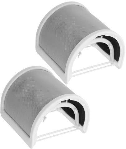 Angoily 2pezzi Filtro Antipop per Microfono Forma di U Copertura Antivento in Metallo Schermo per Registrazione Vocale Riduzione Rumore Ambientale Adatto Streaming Podcast e Uso Studio