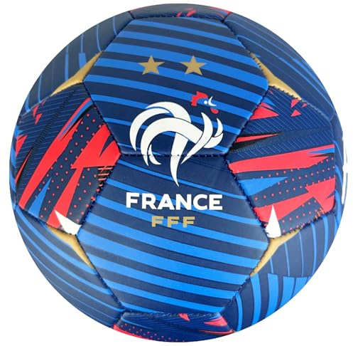 Ballon de Football France - 2 étoiles - Collection Officielle Equipe de France - Taille 5
