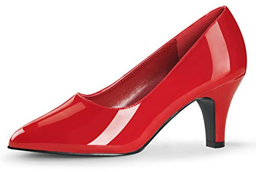 PleaserUSA Pumps Divine-420 Lack rot Gr. 46