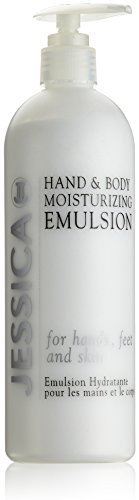 JESSICA Hand and Body Moisturising Emulsion | Extra Rich Moisturiser for Hands, Feet, & Skin | Conditions & Softens | Deeply Nourishing & Hydrating | 472 ml