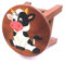 ROMBOL Handgefertigter Kinderhocker, Holz, Kinderhocker:Kuh