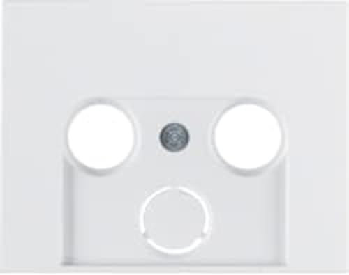 Berker – Deckel P/Toma tv-fm-sat weiß Polar Series K1/K5 Ref. 6514010120