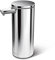 simplehuman, ST1044 266ml wiederaufladbarer Sensorspender, hochwertiger polierter Edelstahl, 2 Jahre Garantie