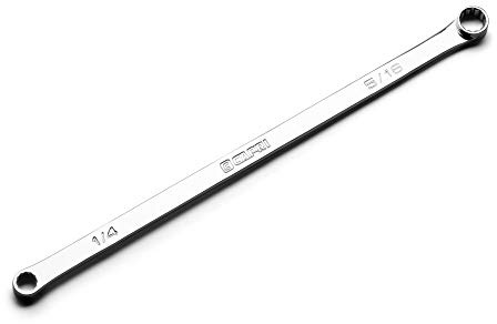 Capri Tools 1/4 x 5/16 in. 0 Degree Offset Extra Long Box End Wrench (CP11800-14516)