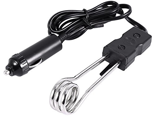 Fdit Portable 12V /24V Car Immersion Heater Car Auto Cup Mug Water Heater Kettle Tea Coffe Soup Drinks Auto Electric Heater(2#)