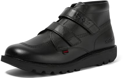 Kickers Kick Hi Vel, Botas Cortas al Tobillo Hombre, Black, 40 EU