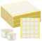 240pcs Candle Wick Stickers,Wood Wicks for Candle Making,Heat Resistance Double-Sided Stickers,for Candle DIY Making(0.8x0.04inch)