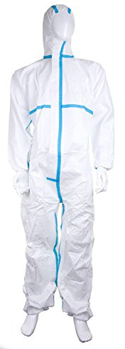 Click Once Herren Arbeitsoverall, WeiÃŸ, xl