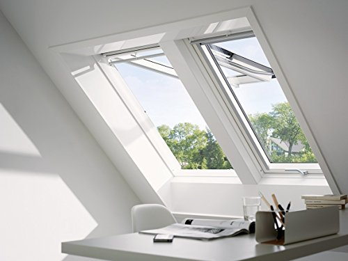 VELUX Dachfenster Kunststoff I Klapp-Schwingfenster GPU 0070 I FK06 | 66x118 cm