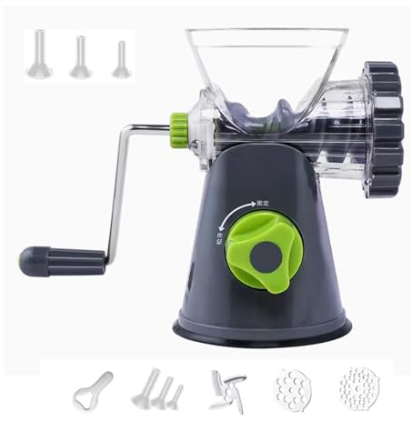 Set Tritacarne Manuale, Tritacarne Da Chef Con Accessorio Per Pasticceria, Tritacarne Rotativo Per Carne Ideale Anche Per Cuocere Biscotti E Biscotti Di Natale, Pressa Per Pasticceria In Plastica