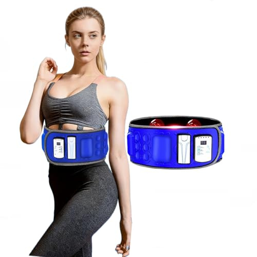 Cinturón adelgazante, recortador de cintura de 36 modos para abdomen grande,barriga,zona lumbar baja,espalda,cadera,muslo,pierna,brazo,moldeador y entrenador corporal,quemador de calorías electrónico