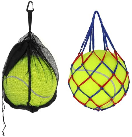 LTISHABILTD Sacchi a Rete per Palloni, Borsa da Calcio in Rete,Borsa a Rete Sportiva Pallone per Basket, Calcio, Pallone da Rugby