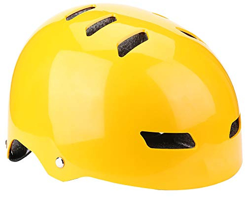 Jenivaint Casque d'escalade pour Femme Casque d'alpinisme en Polyuréthane 53 à 63 Cm Ajustement Réglable 12 Aérations Fermeture à Boucle pour l'escalade Spéléologie Rappel Pataugeoire