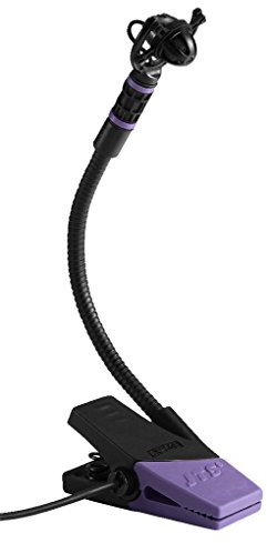 JTS CX-508 - Microfono per strumenti elettromagnetici per la rimozione di strumenti a fiato, micro collo di cigno per un facile montaggio, amplificatore per strumenti, con scatola per il trasporto e