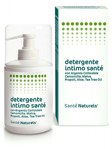 Detergente Intimo 300 ml ● Detergente con Argento Colloidale Vero, Camomilla, Malva, Propoli, Aloe e Tea Tree Oil ● Azione Antibatterica, Protettivo e Detergente ● Made in Italy