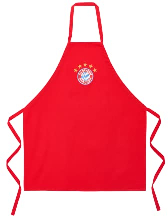 FC Bayern München Grillschürze - Logo 5 Sterne - rot Schürze Kochschürze FCB