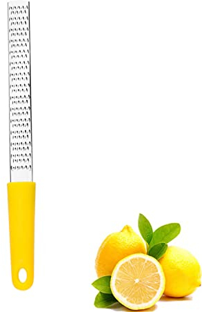 Cerioll Zester, Grattugia Formaggio Manuale, Grattugia Limoni Zester, Grattugia Limone, Agrumi Grattugia, Grattugia Zester, Zester Grattugia in Acciaio Inossidabile, Grattugia in Acciaio Inossidabile