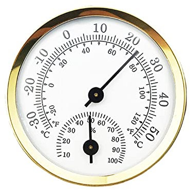 Mini thermomètre hygromètre de sauna, compteur de température et d'humidité portable