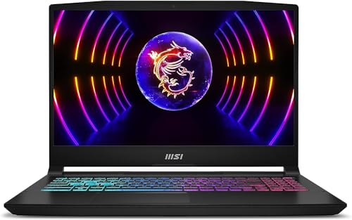 MSI Notebook Gaming Katana 15, Cpu Intel I7-12650H, RAM 16Gb, 512Gb SSD, 15.6 FHD 144Hz, GeForce RTX 3050 6GB GDDR6, Tastiera Retroilluminata RGB,Windows 11 Pro.