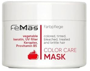 FemMas Color Care Intensiv hårmask I Färgskydd Hårbehandling blond, tonat och färgat hår I närande hårmask för långvarig färgglans I skyddande filmformel med keratin och arginin I 300 ml