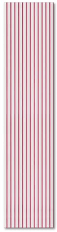 KAISER plastic® Akustikpaneele | Farbe: Pink/Weiß | Wandpaneele in verschiedenen Formaten | Lamellenwand in Pastellfarbe | moderne Wandverkleidung (120 x 60 cm)