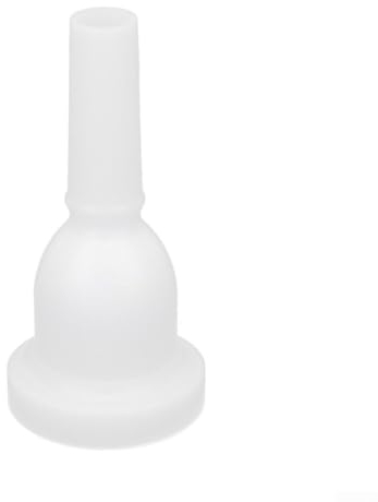 Posaunen-Mundstücke für Alt und Tenor, 2-teiliges Set aus leichtem ABS, entworfen für Musikerstudenten (weißes Altsaxophon)