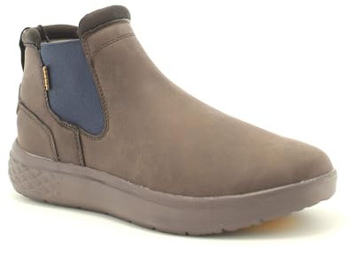 Jeep Kobi Chelsea Herren Stiefeletten Dark Brown Braun JM42130A, braun, 42 EU