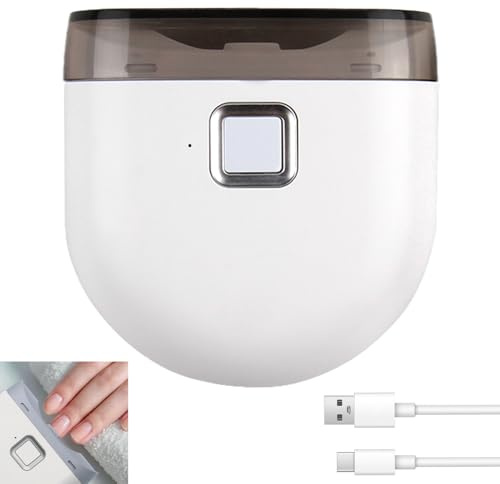 Electric Nail Clipper, Automatic Nail Clippers for Adults with LED Light and Chip Storage Box, Electric Fingernail Cutter Trimmer, Rechargeable Safety for Babies, Kids, Adults, Seniors