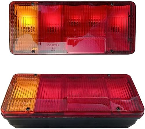 Feux Arrière Gauche Feu Arrière Pour Daily Tipper, EuroCargo, Fiat Ducato, Peugeot Boxer, Peugeot J5, Master Mascot, Citroën Jumper, Citroën Jumpy camion E-MARK avec prise