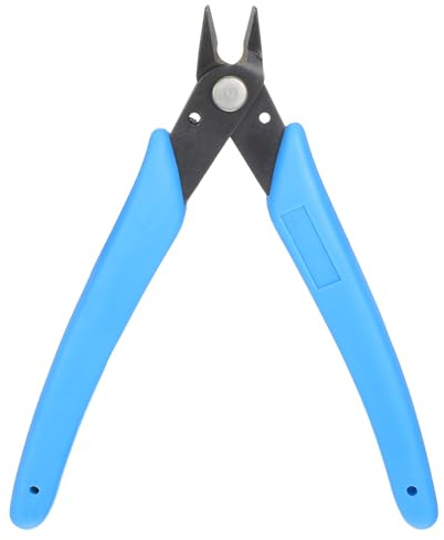 Nail Art Decoration Remover DIY Tools Stainless Steel Nail Art Scissors Rhinestone Remover Metal Chain Cutter Professional Nipper Cutter Scissors Manicure Accessories 5 Inch Angled Pliers