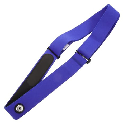 BIUDECO Fascia Toracica Elastica Sportiva Regolabile per Monitor Cardiaco Cinturino Multifunzionale Resistente e Antiscivolo Compatibile con Misuratori Frequenza per Corsa e Fitness