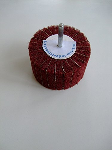 Olbrich-Industriebedarf Fächerschleifer 80x50x6 mm Schleifpapier & Schleifvlies Korn 240-5 Stück